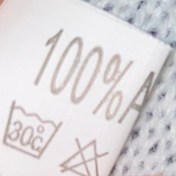 Navy Blue Red White Striped Star Knit American Flag Patriotic Scarf - Picture 3 of 4